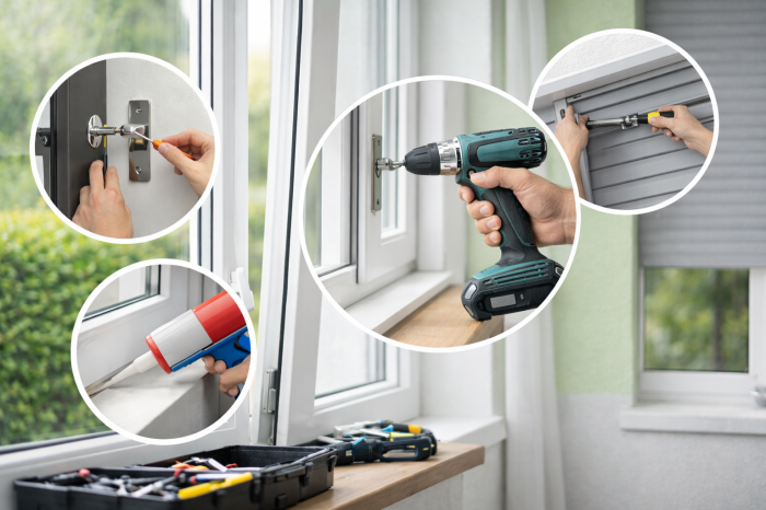 Reparatur und Wartung von Fenstern, Türen und Rollläden durch Vinken Fensterbau in Aachen